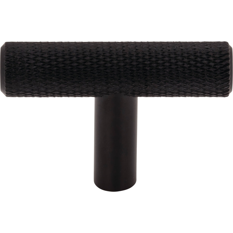 Top Knobs TK3240BLK: 2" Prestwick T-Bar Cabinet Knob - Flat Black