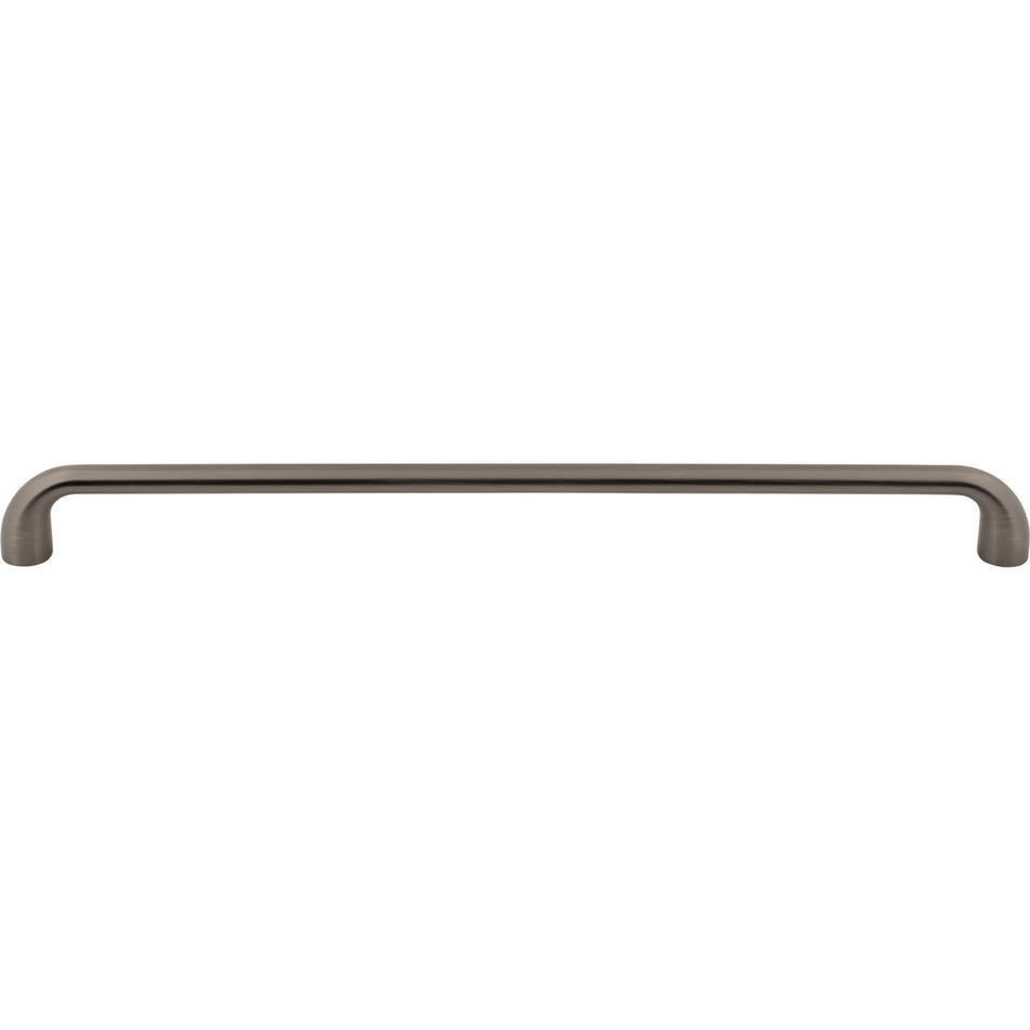 Jeffrey Alexander 329-305BNBDL: 305mm cc Loxley Bar Cabinet Pull - Brushed Pewter
