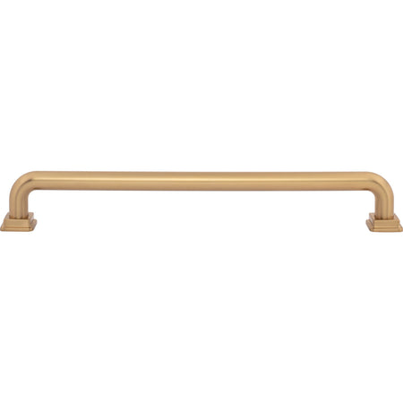 Atlas A6028-WB: 12" cc Kimberton Bar Appliance Pull - Warm Brass