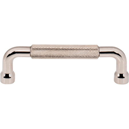 Top Knobs TK3262PN: 3 3/4" cc Garrison Bar Cabinet Pull - Polished Nickel