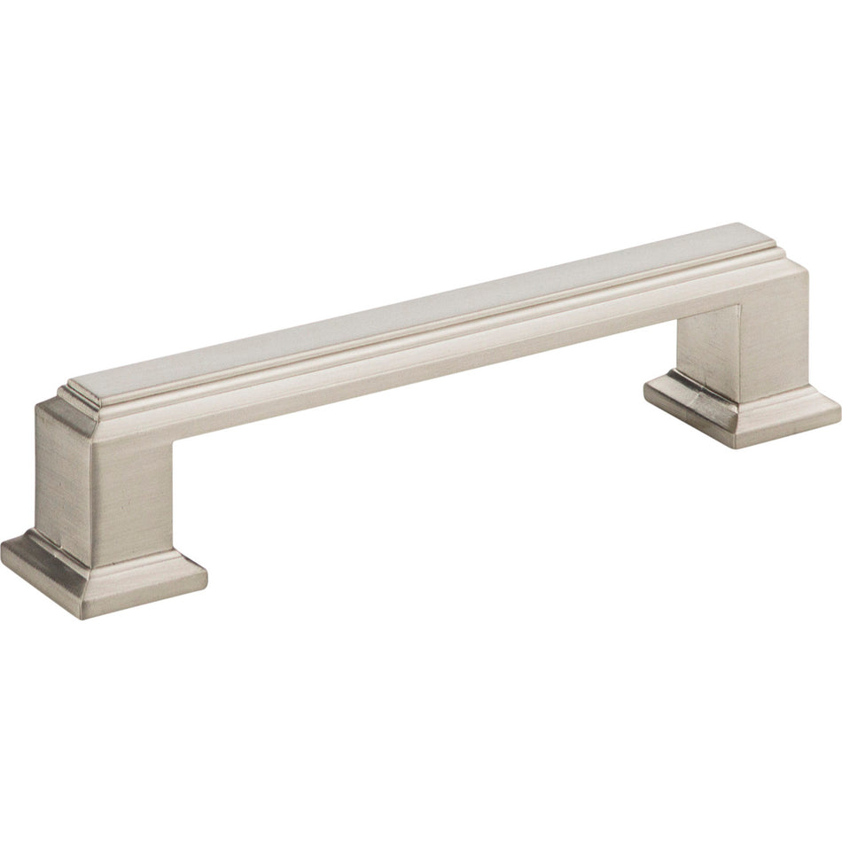 Atlas 435-BRN: 3-3/4" cc Sutton Place Cabinet Pull - Brushed Nickel