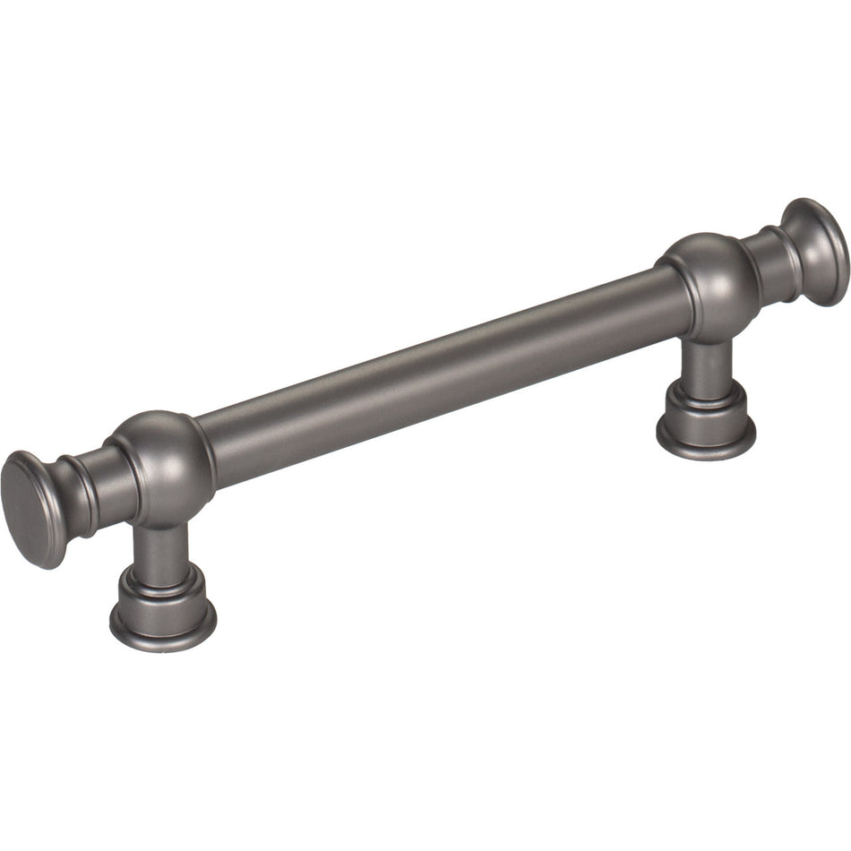 Top Knobs TK3121AG: 3-3/4" cc Regent's Park Ormonde Cabinet Pull - Ash Gray