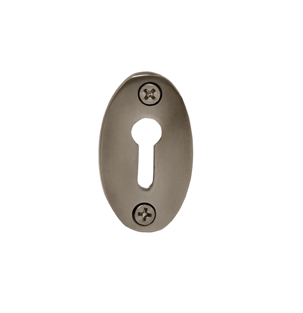 Nostalgic 703056: 2" Classic Keyhole Cover - Antique Pewter
