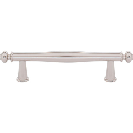 Top Knobs TK3191PN: 3-3/4" cc Coddington Cabinet Pull - Polished Nickel