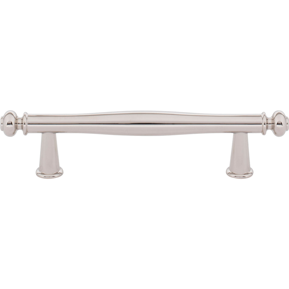 Top Knobs TK3191PN: 3-3/4" cc Coddington Cabinet Pull - Polished Nickel
