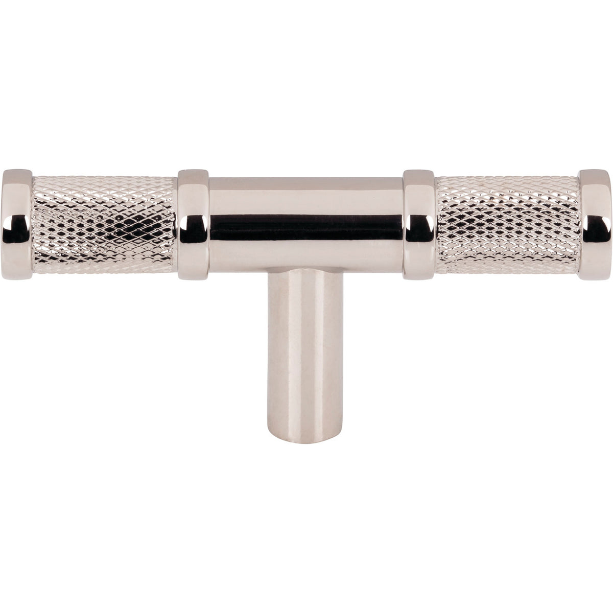 Top Knobs TK3231PN: 3" Burnham T-Bar Cabinet Knob - Polished Nickel