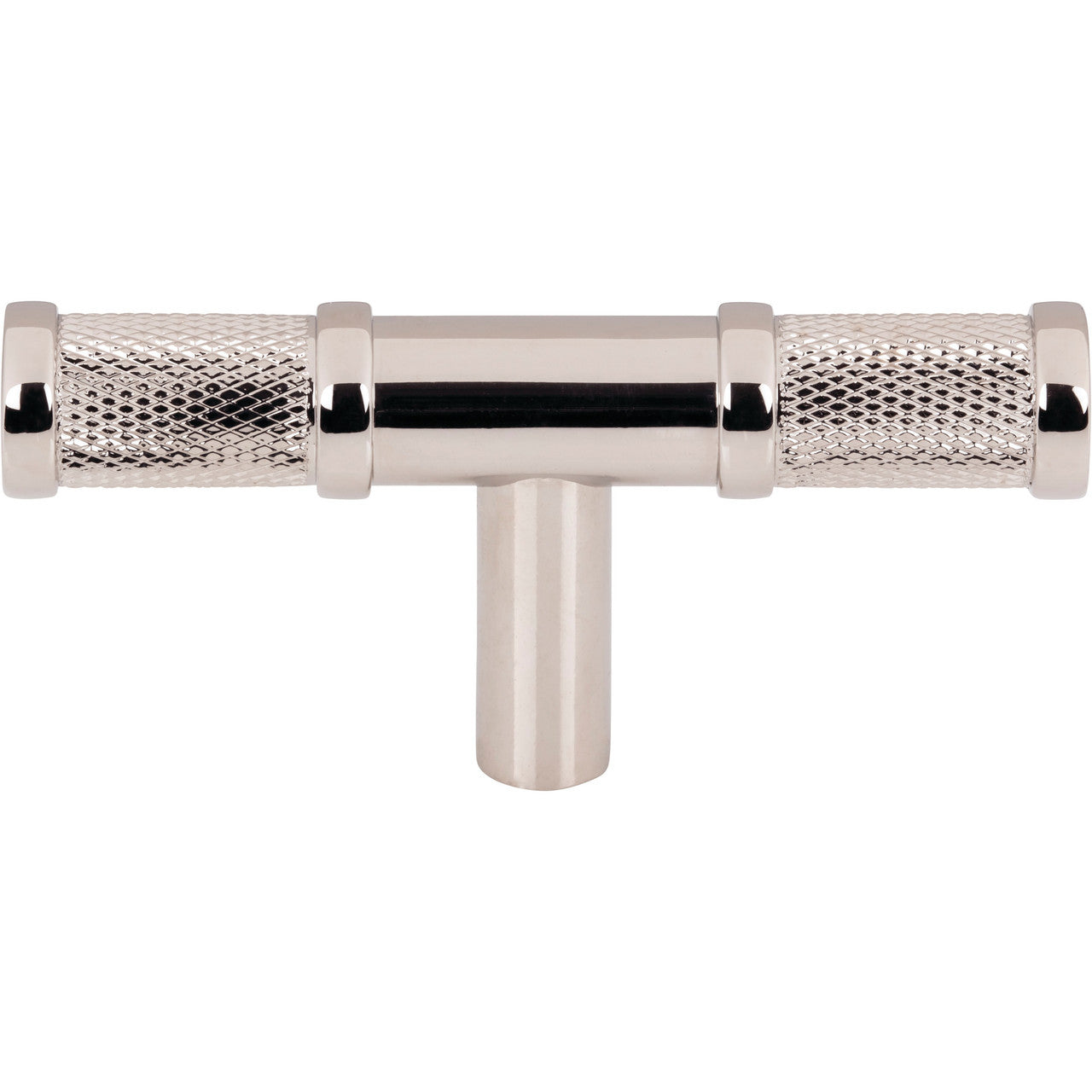 Top Knobs TK3231PN: 3" Burnham T-Bar Cabinet Knob - Polished Nickel