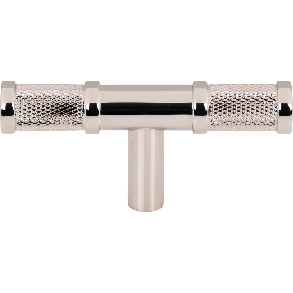 Top Knobs TK3231PN: 3" Burnham T-Bar Cabinet Knob - Polished Nickel