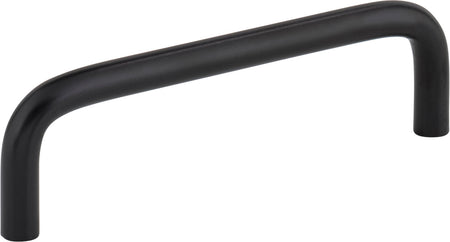 Elements S271-4MB: 4" cc Torino Wire Cabinet Pull - Matte Black