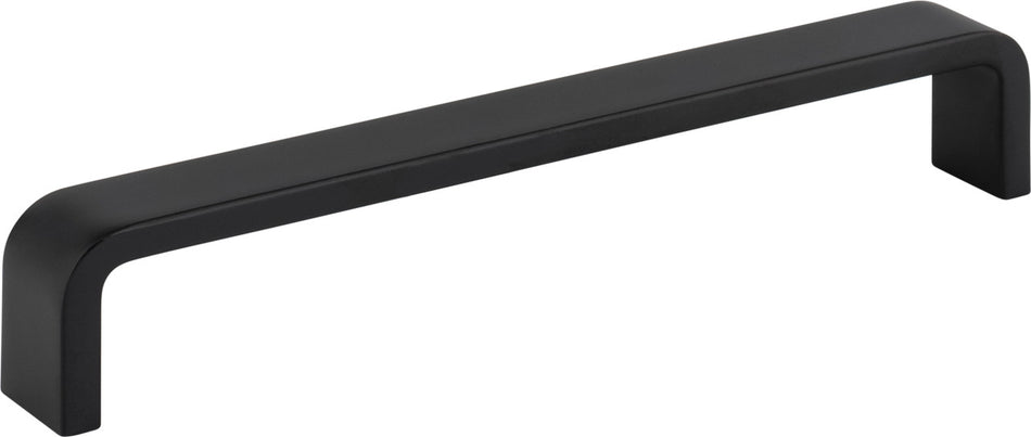 Elements 193-160MB: 160mm cc Asher Cabinet Pull - Matte Black
