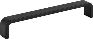 Elements 193-160MB: 160mm cc Asher Cabinet Pull - Matte Black