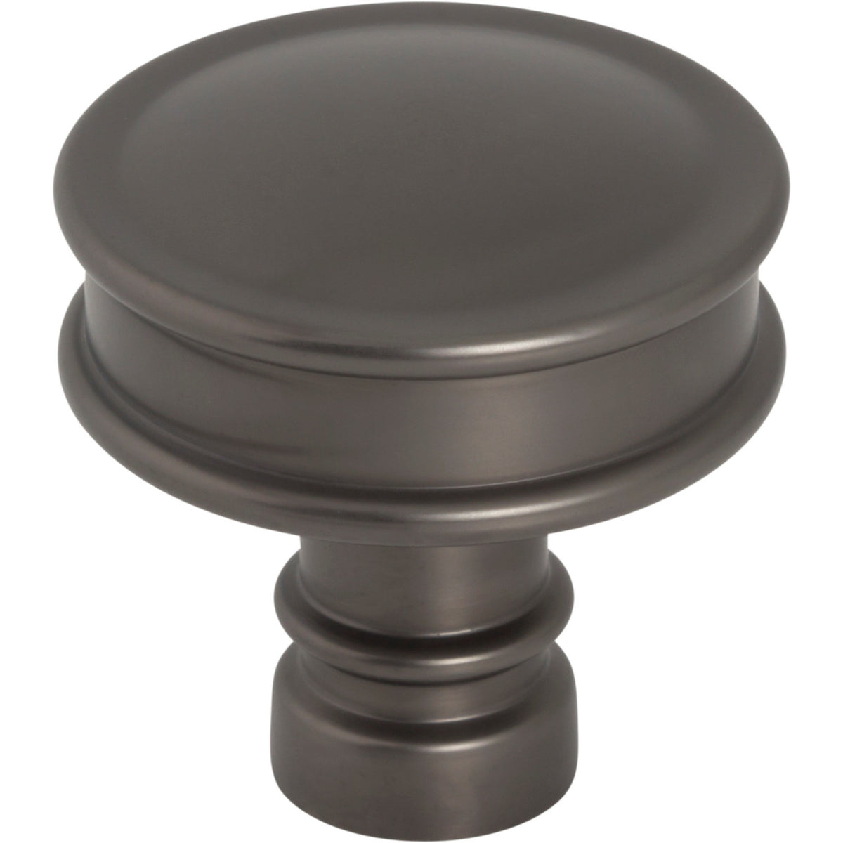 Top Knobs TK3140AG: 1-1/4" Cranford Round Cabinet Knob - Ash Gray