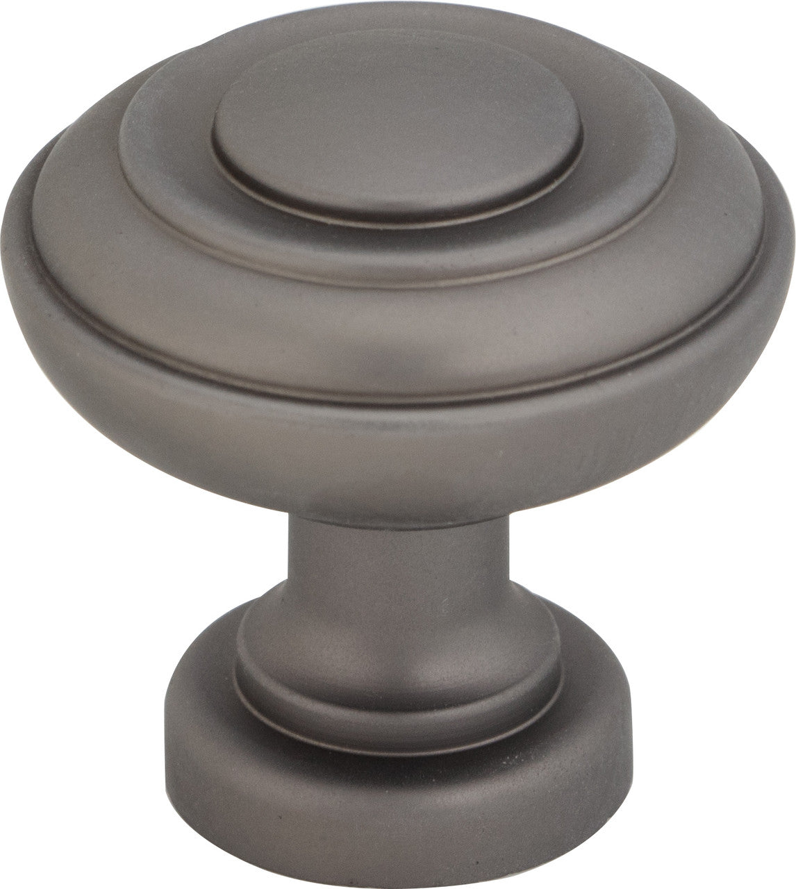 Top Knobs TK3070AG: 1-1/4" Regent's Park Ulster Cabinet Knob - Ash Gray