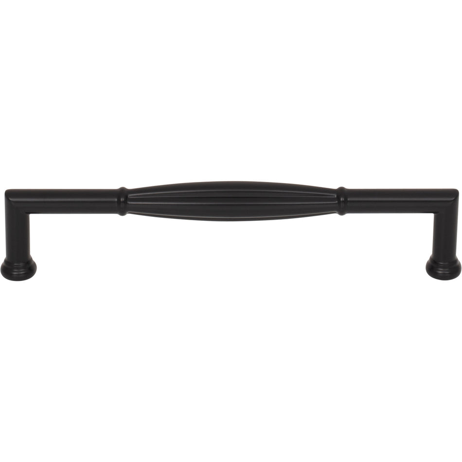 Jeffrey Alexander 686-160MB: 160mm cc Southerland Bar Cabinet Pull - Matte Black
