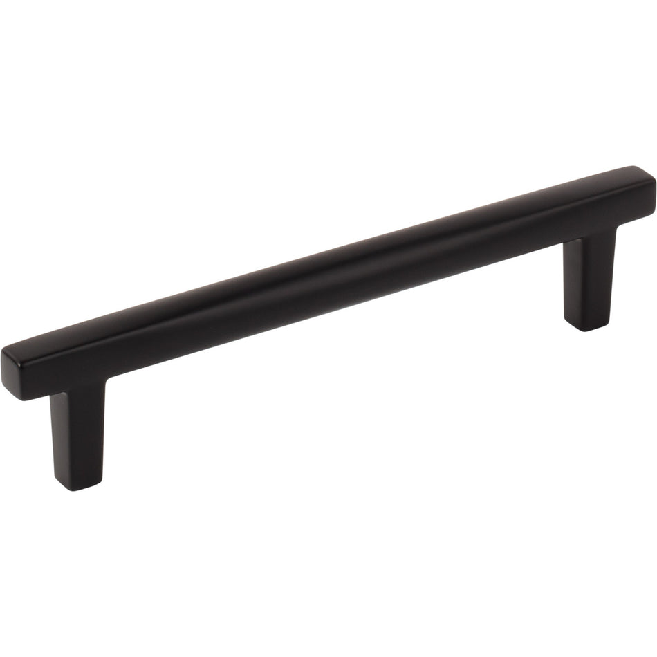 Jeffrey Alexander 905-128MB: 128mm cc Whitlock Bar Cabinet Pull - Matte Black