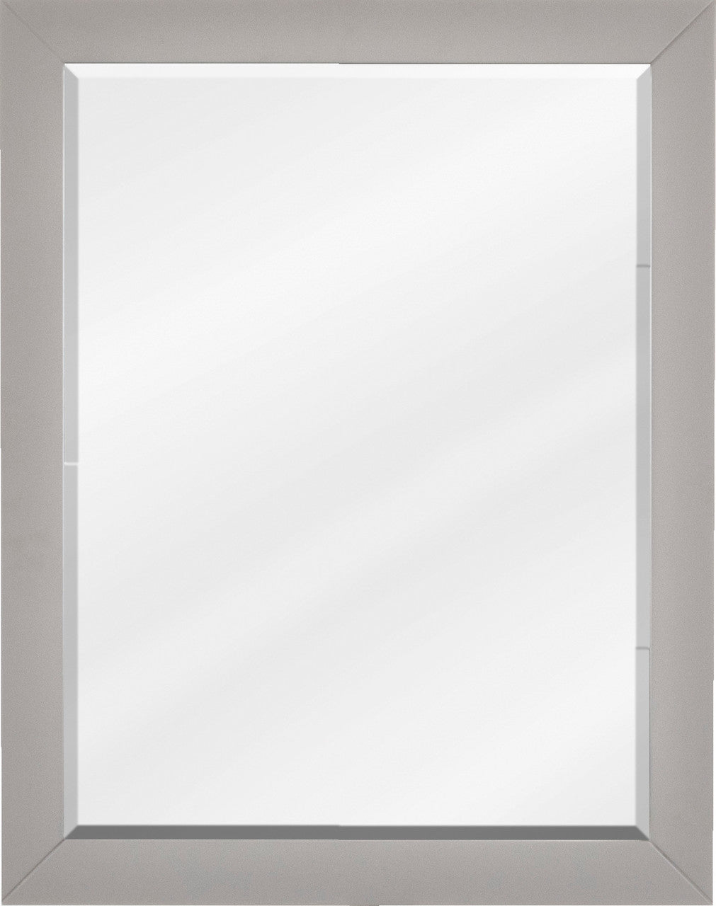 Jeffrey Alexander 22" Cade Mirror - Grey Frame
