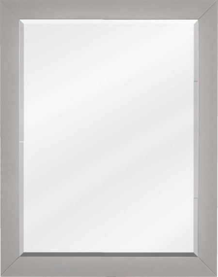 Jeffrey Alexander 22" Cade Mirror - Grey Frame