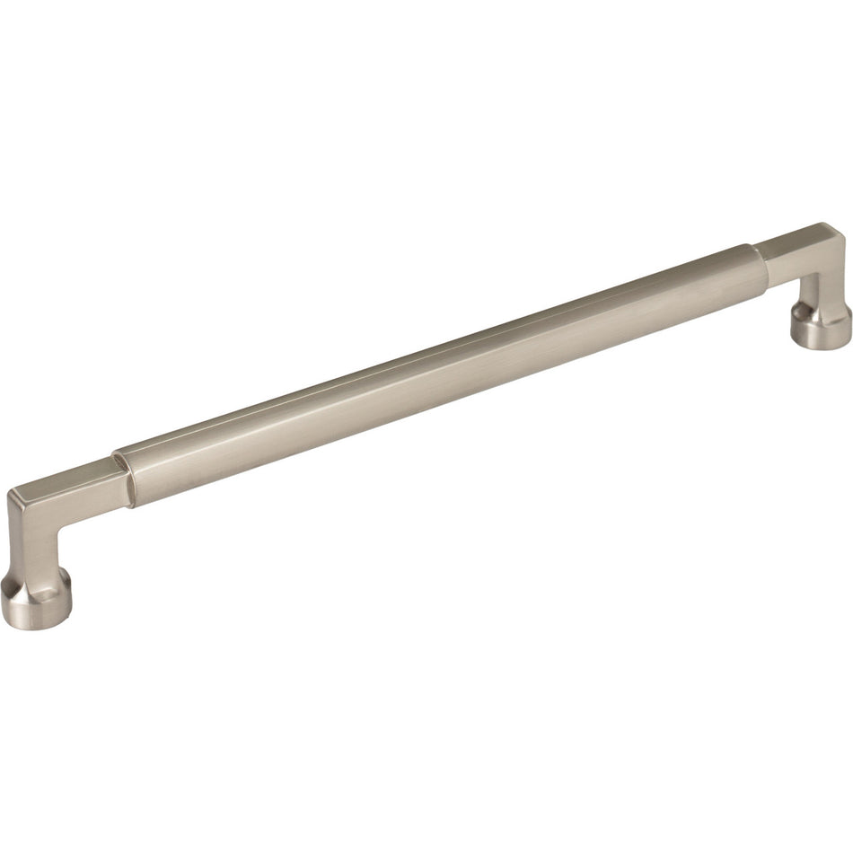 Top Knobs TK3095BSN: 8-13/16" cc Regent's Park Cumberland Cabinet Pull - Brushed Satin Nickel