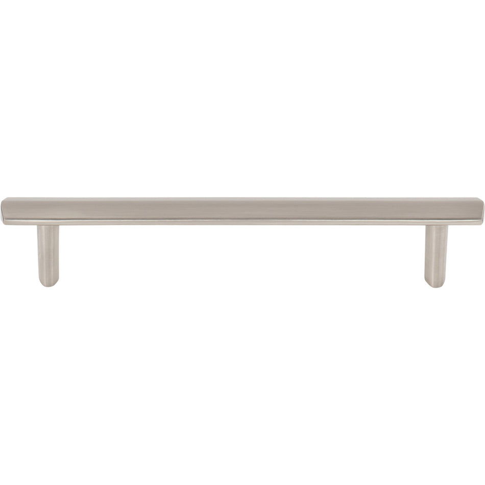 Elements 641-128SN: 128mm cc William Bar Cabinet Pull - Satin Nickel