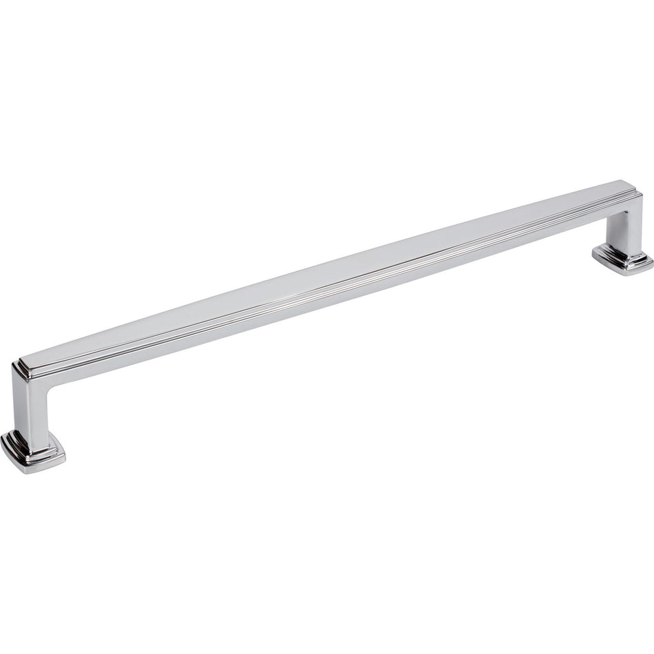 Jeffrey Alexander 171-12PC: 12" cc Richard Appliance Pull - Polished Chrome