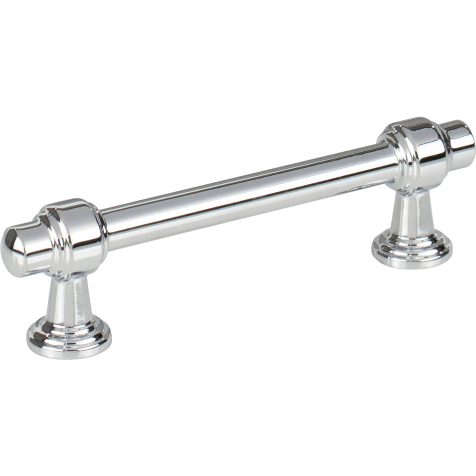 Atlas 430-CH: 3-3/4" cc Bronte Cabinet Pull - Polished Chrome