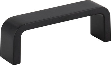 Elements 193-3MB: 3" cc Asher Cabinet Pull - Matte Black