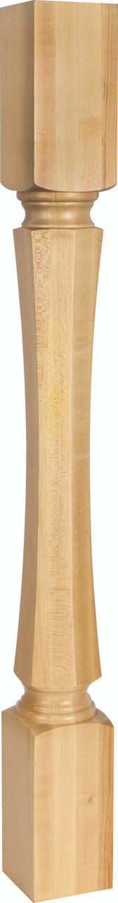 Hardware Resources P70-HMP: Hexagonal Post - Hard Maple