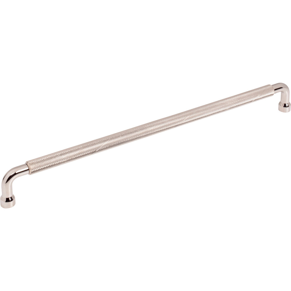 Top Knobs TK3267PN: 12" cc Garrison Bar Cabinet Pull - Polished Nickel