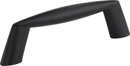Elements 988-3MB: 3" cc Zachary Cabinet Pull - Matte Black