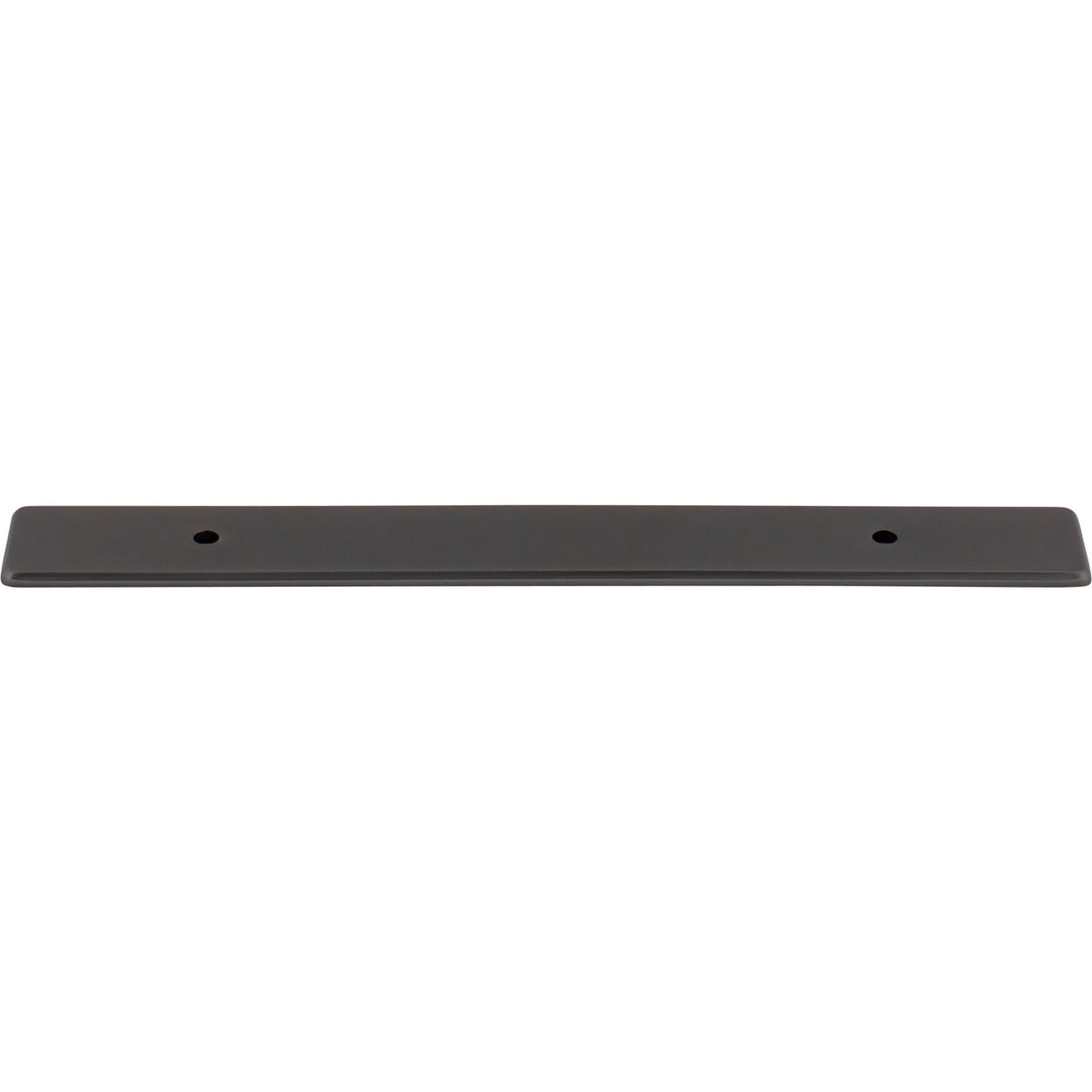Top Knobs TK3282AG: 1" Radcliffe  Backplate - Ash Grey