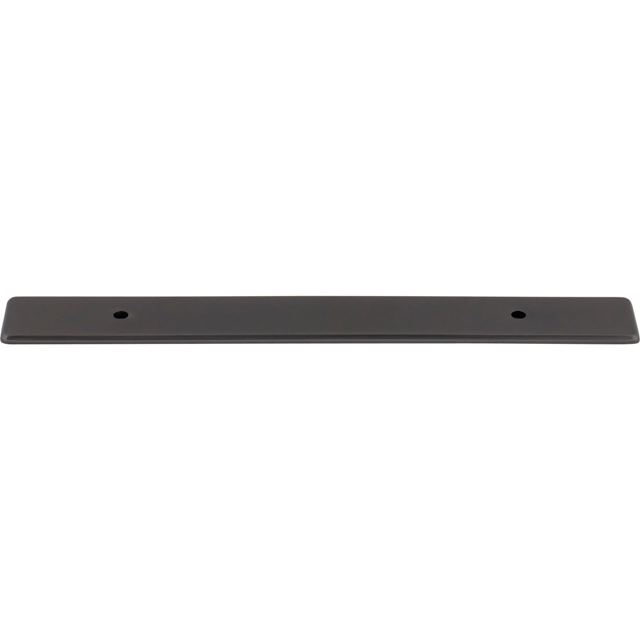 Top Knobs TK3282AG: 1" Radcliffe  Backplate - Ash Grey