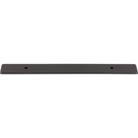 Top Knobs TK3282AG: 1" Radcliffe  Backplate - Ash Grey