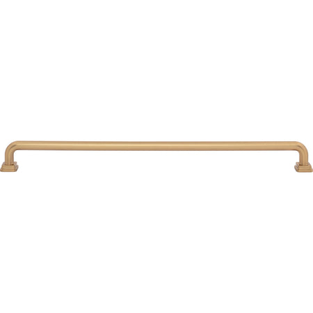 Atlas A6027-WB: 12" cc Kimberton Bar Cabinet Pull - Warm Brass