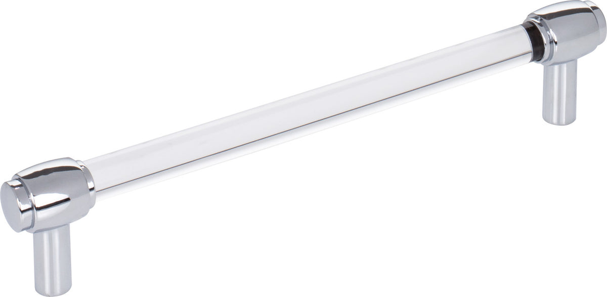 Jeffrey Alexander 775-160PC : 160mm cc Carmen Bar Cabinet Pull - Polished Chrome