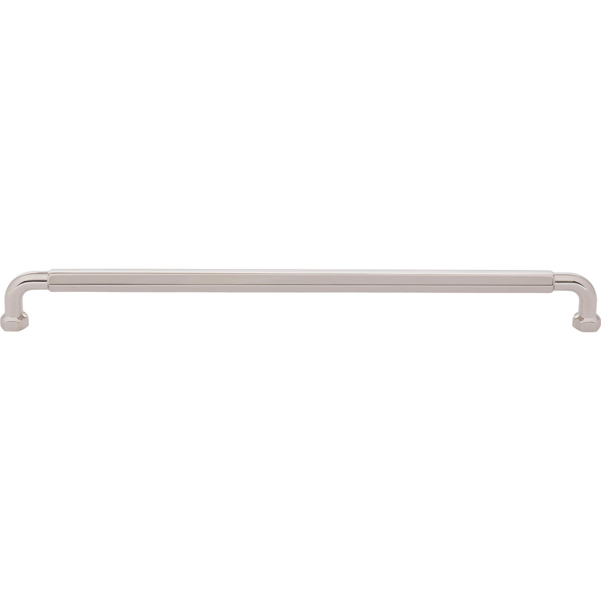 Top Knobs TK3206PN: 12" cc Dustin Cabinet Pull - Polished Nickel