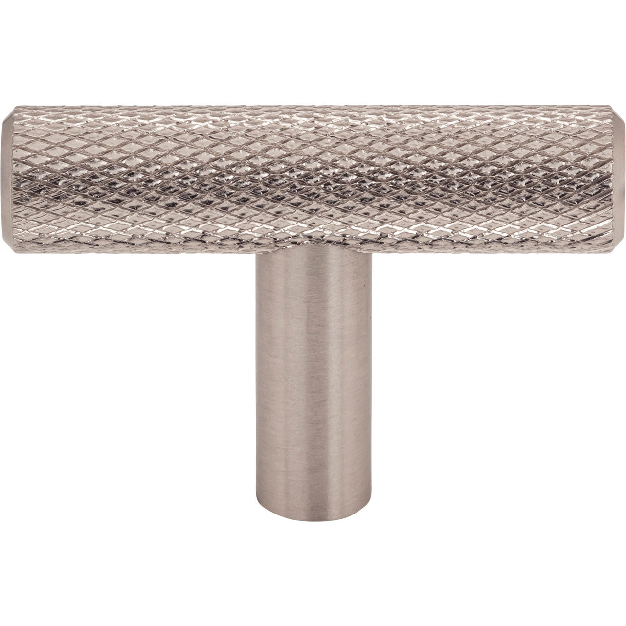Top Knobs TK3240BSN: 2" Prestwick T-Bar Cabinet Knob - Brushed Satin Nickel