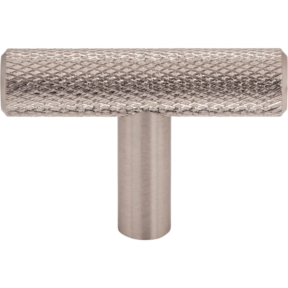 Top Knobs TK3240BSN: 2" Prestwick T-Bar Cabinet Knob - Brushed Satin Nickel