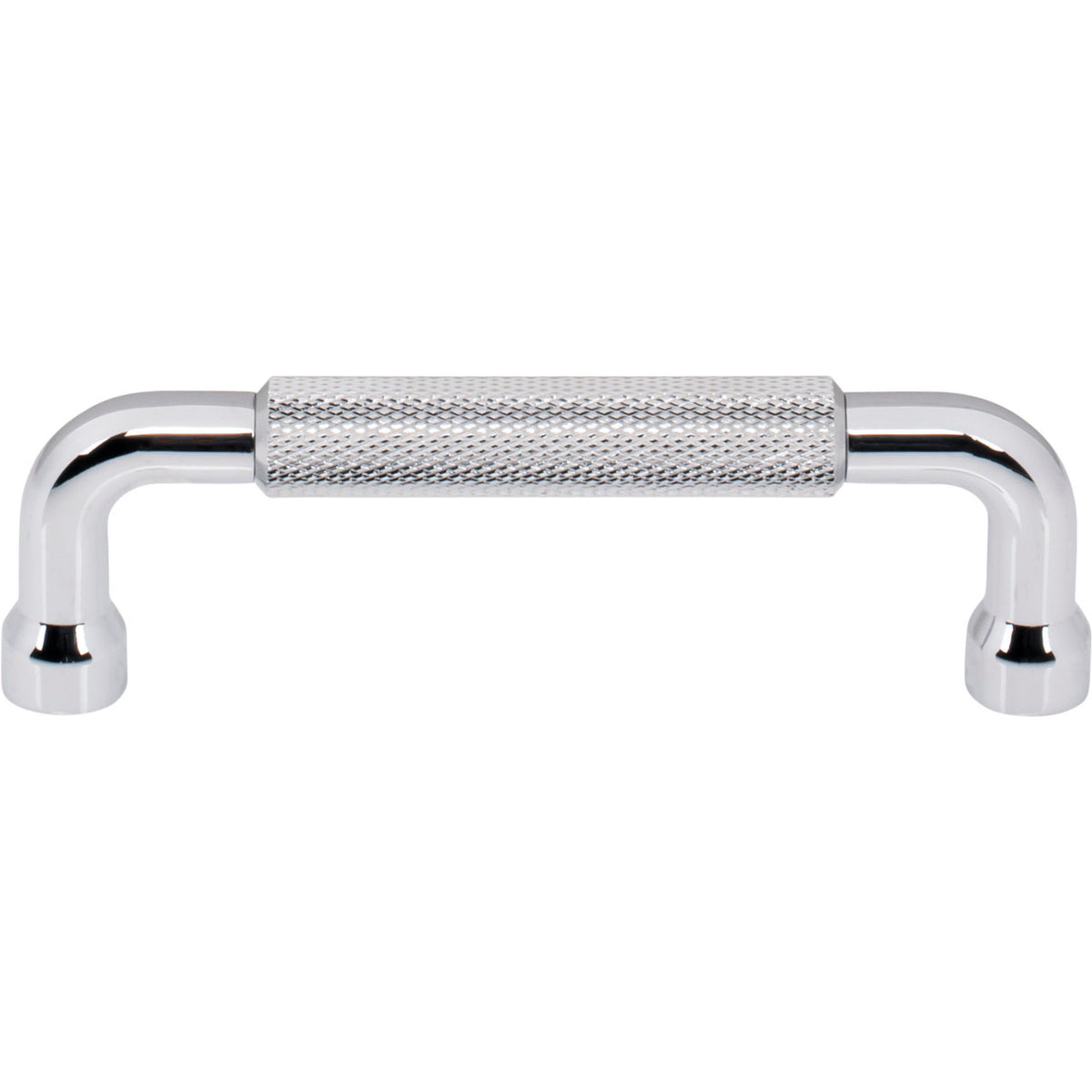 Top Knobs TK3262PC: 3 3/4" cc Garrison Bar Cabinet Pull - Polished Chrome