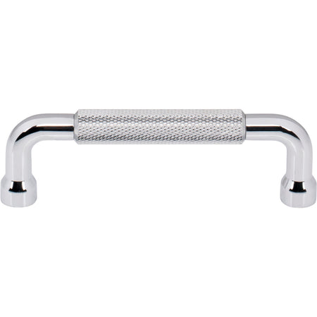 Top Knobs TK3262PC: 3 3/4" cc Garrison Bar Cabinet Pull - Polished Chrome