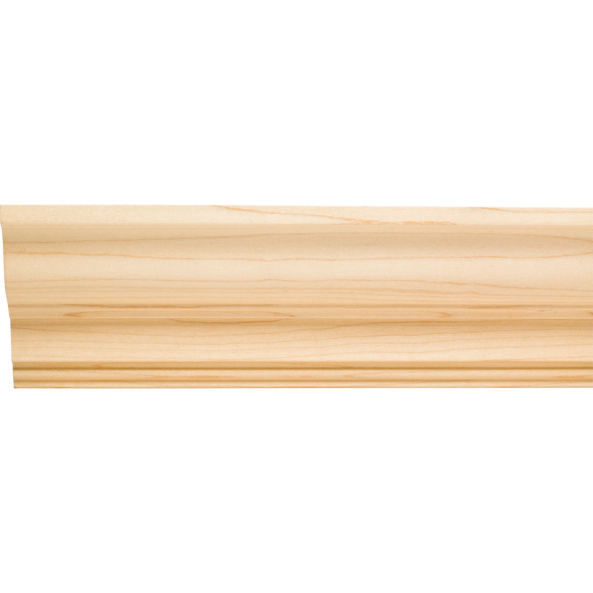 Hardware Resources SC19POP: 4-1/8" x 13/16" Standard Crown Moulding - Poplar