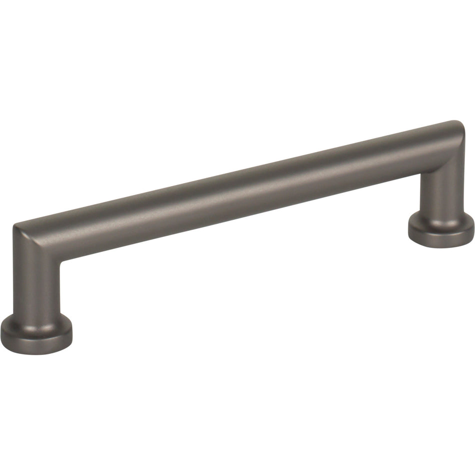 Top Knobs TK3152AG: 5-1/16" cc Morris D-Handle Cabinet Pull - Ash Gray