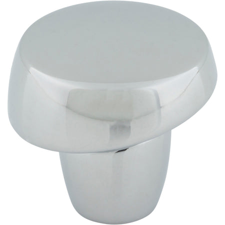 Top Knobs TK3131PC: 1-1/4" Florham Round Cabinet Knob - Polished Chrome