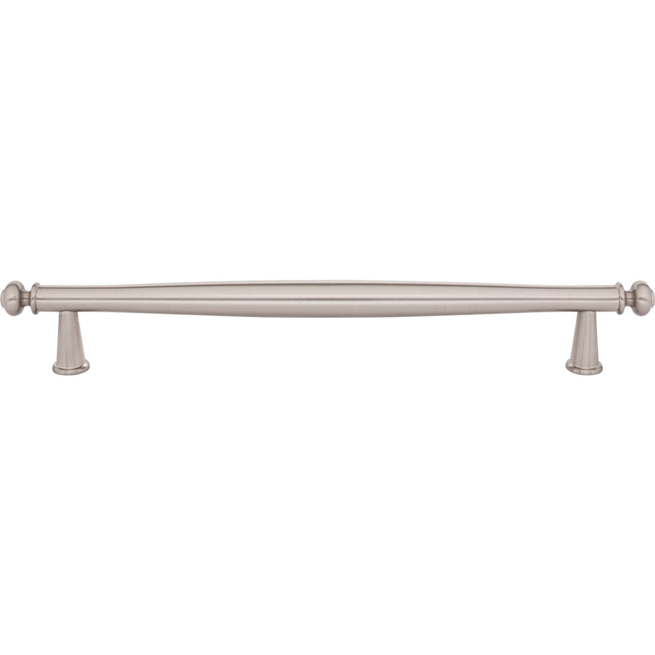 Top Knobs TK3198BSN: 18" cc Coddington Appliance Pull - Brushed Satin Nickel