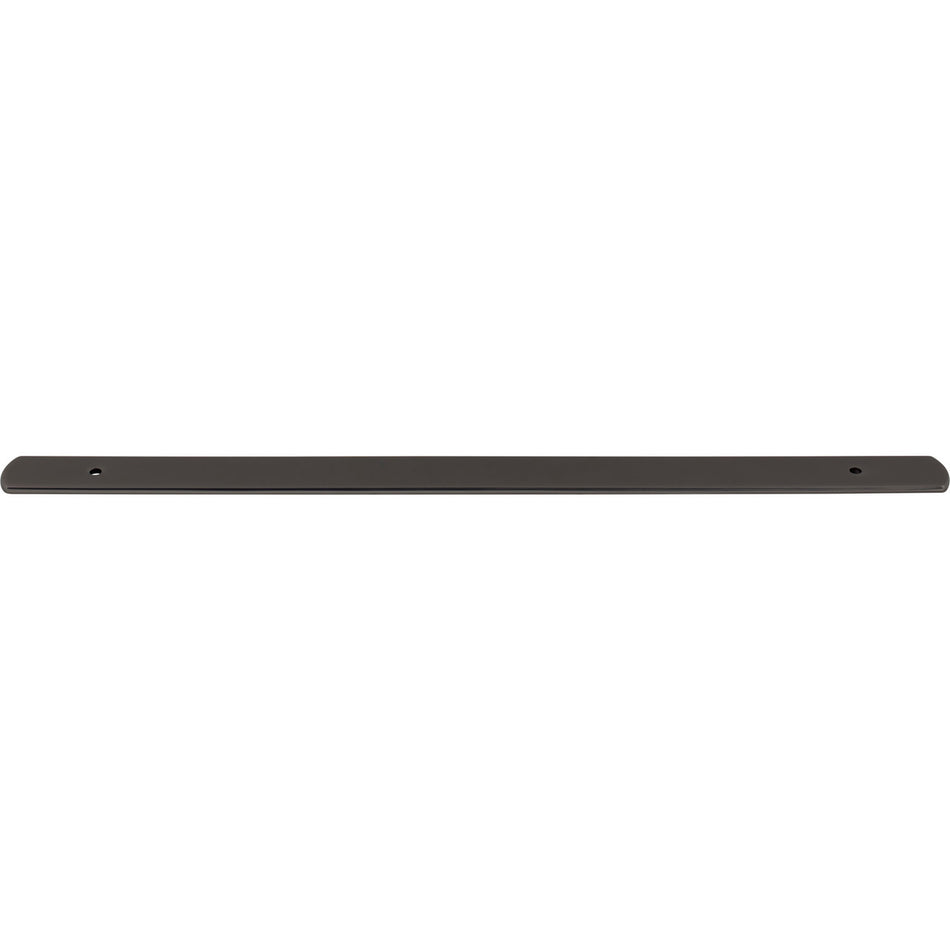 Top Knobs TK3276AG: 15" Wescott  Backplate - Ash Grey