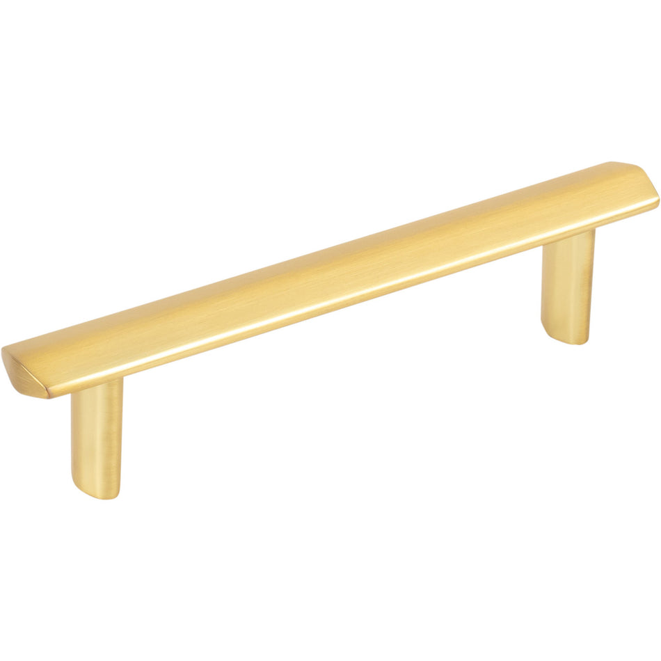 Elements 641-96BG: 96mm cc William Bar Cabinet Pull - Brushed Gold