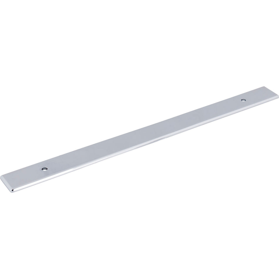 Top Knobs TK3285PC: 11-13/16" Radcliffe  Backplate - Polished Chrome