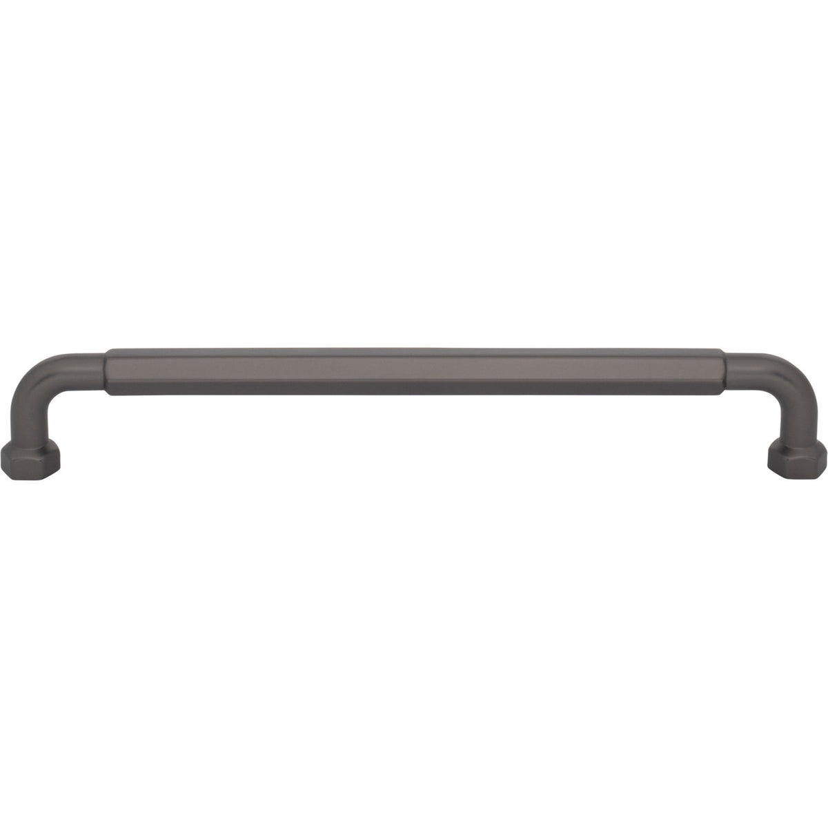 Top Knobs TK3204AG: 7-9/16" cc Dustin Cabinet Pull - Ash Gray