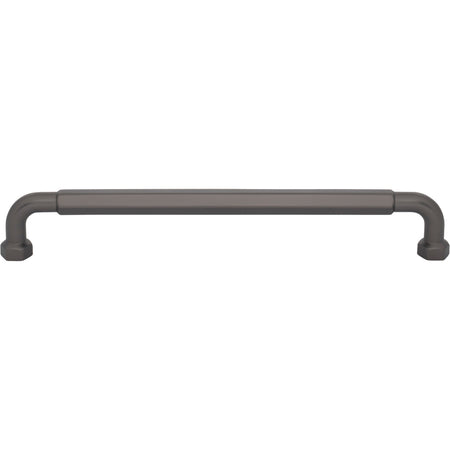 Top Knobs TK3204AG: 7-9/16" cc Dustin Cabinet Pull - Ash Gray