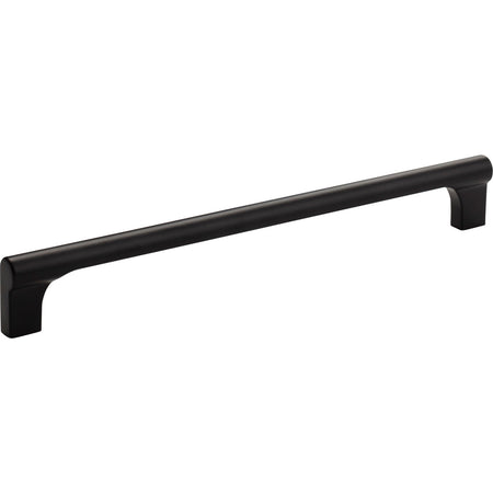Atlas A655-BL: 7-9/16" cc Whittier Cabinet Pull - Matte Black