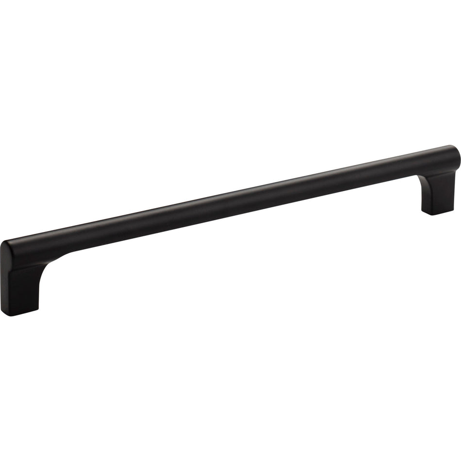 Atlas A655-BL: 7-9/16" cc Whittier Cabinet Pull - Matte Black